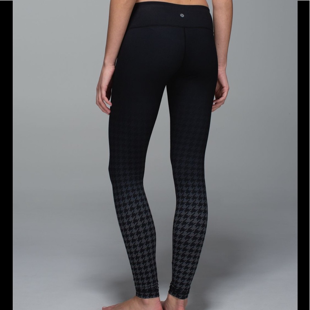 Lululemon Wunder Under Pant Houndstooth Ombre